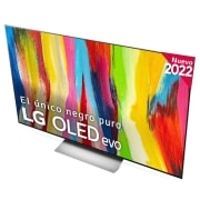 LG Televisor LG  4K OLED evo, Procesador Inteligente de Máxima Potencia 4K a9 Gen 5 con IA, compatible con el 100% de formatos HDR, HDR Dolby Vision, Dolby Atmos, Smart TV webOS22, el mejor TV para Gaming., OLED55C26LD