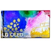 LG Televisor LG  4K OLED evo Gallery Edition, Procesador Inteligente de Máxima Potencia 4K a9 Gen 5 con IA, compatible con el 100% de formatos HDR, HDR Dolby Vision, Dolby Atmos, Smart TV webOS22, el mejor TV para Gaming. Ideal para colgar en la pared, OLED55G23LA