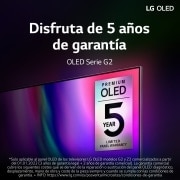 LG Televisor LG  4K OLED evo Gallery Edition, Procesador Inteligente de Máxima Potencia 4K a9 Gen 5 con IA, compatible con el 100% de formatos HDR, HDR Dolby Vision, Dolby Atmos, Smart TV webOS22, el mejor TV para Gaming. Ideal para colgar en la pared, OLED55G23LA