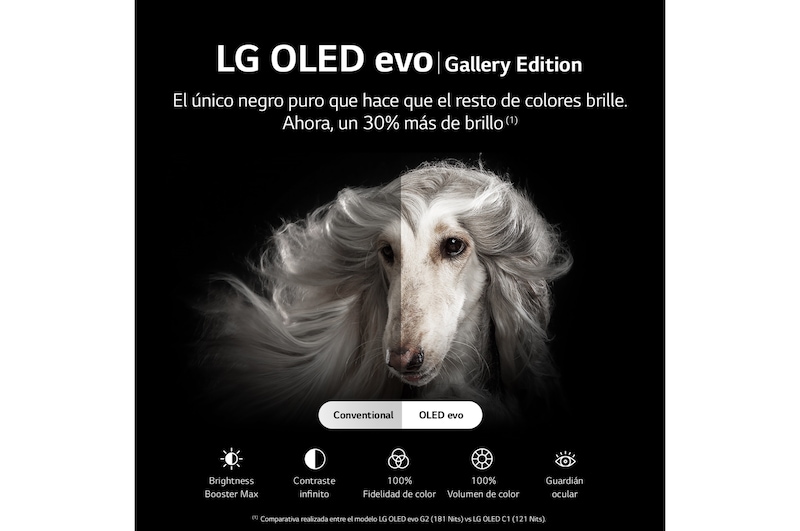 LG 55 pulgadas Smart TV LG OLED evo G2 4K 2022, OLED55G29LA