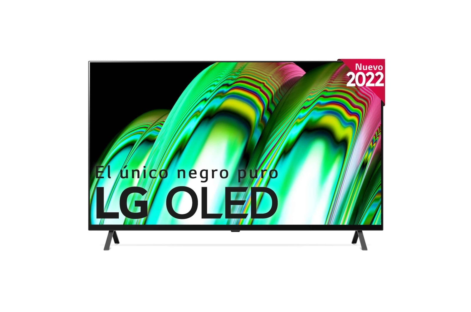 LG Televisor LG 4K OLED, Procesador Inteligente de Gran Potencia 4K a7 Gen 5 con IA, compatible con el 100% de formatos HDR, HDR Dolby Vision y Dolby Atmos, Smart TV webOS22, el mejor TV para Gaming, OLED65A26LA