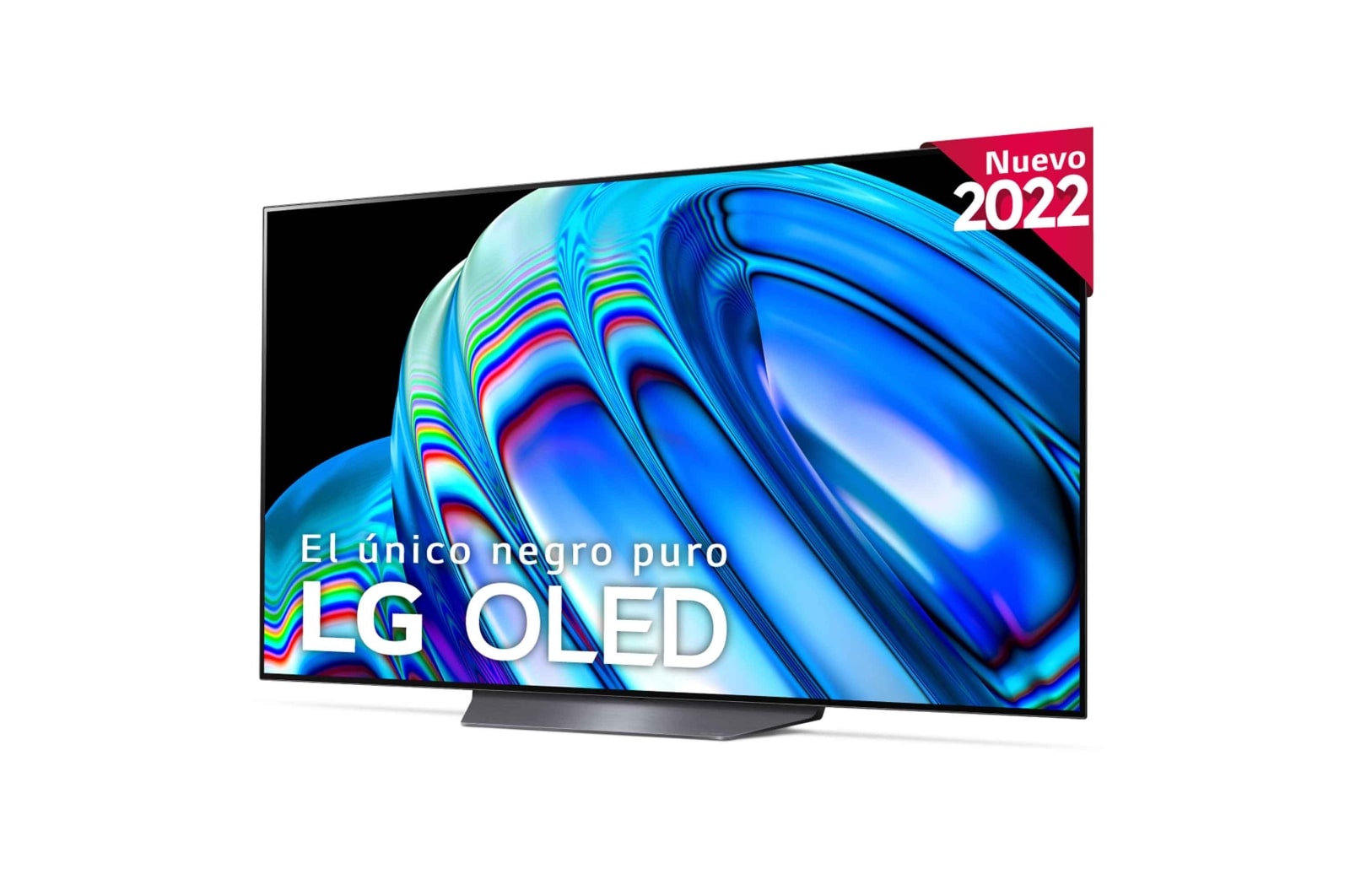 LG Televisor LG 4K OLED, Procesador Inteligente de Gran Potencia 4K a7 Gen 5 con IA, compatible con el 100% de formatos HDR, HDR Dolby Vision y Dolby Atmos, Smart TV webOS22, el mejor TV para Gaming, OLED65B26LA