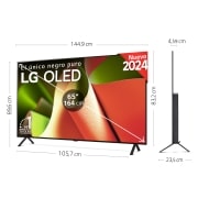 LG 65 pulgadas Smart TV LG OLED AI B4 4K 2024, OLED65B46LA