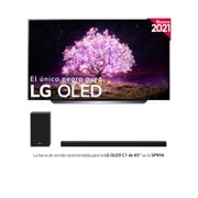 LG 4K OLED, SmartTV webOS 6.0, Procesador Inteligente 4K α9 Gen4 con AI, HDR Dolby Vision, DOLBY ATMOS [Clase de eficiencia energética G], OLED65C14LB