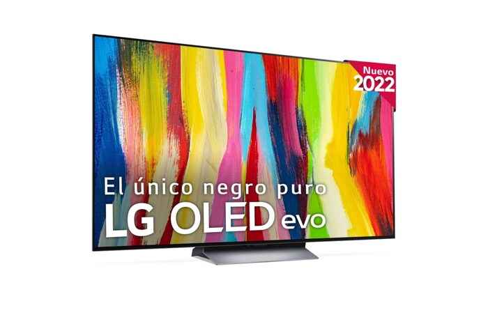 LG Televisor LG 4K OLED evo, Procesador Inteligente de Máxima Potencia 4K a9 Gen 5 con IA, compatible con el 100% de formatos HDR, HDR Dolby Vision, Dolby Atmos, Smart TV webOS22, el mejor TV para Gaming. , OLED65C24LA