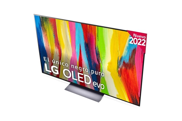LG Televisor LG 4K OLED evo, Procesador Inteligente de Máxima Potencia 4K a9 Gen 5 con IA, compatible con el 100% de formatos HDR, HDR Dolby Vision, Dolby Atmos, Smart TV webOS22, el mejor TV para Gaming. , OLED65C24LA