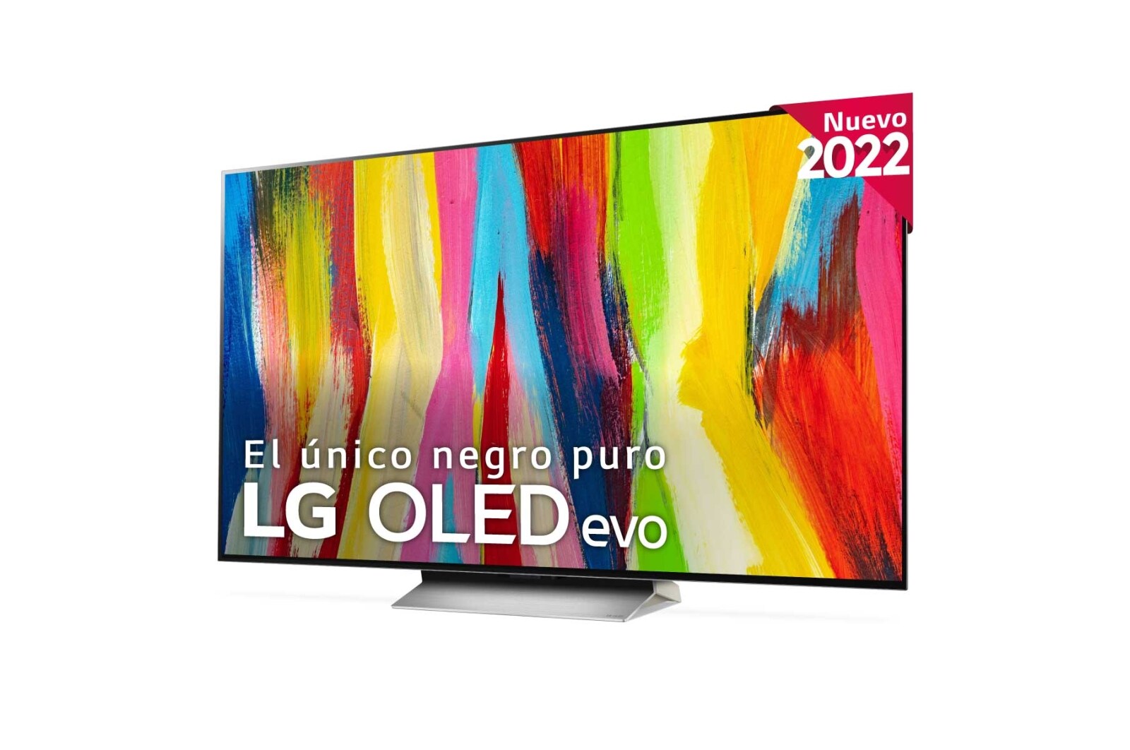 LG Televisor LG 4K OLED evo, Procesador Inteligente de Máxima Potencia 4K a9 Gen 5 con IA, compatible con el 100% de formatos HDR, HDR Dolby Vision y Dolby Atmos, Smart TV webOS22, el mejor TV para Gaming. , OLED65C25LB