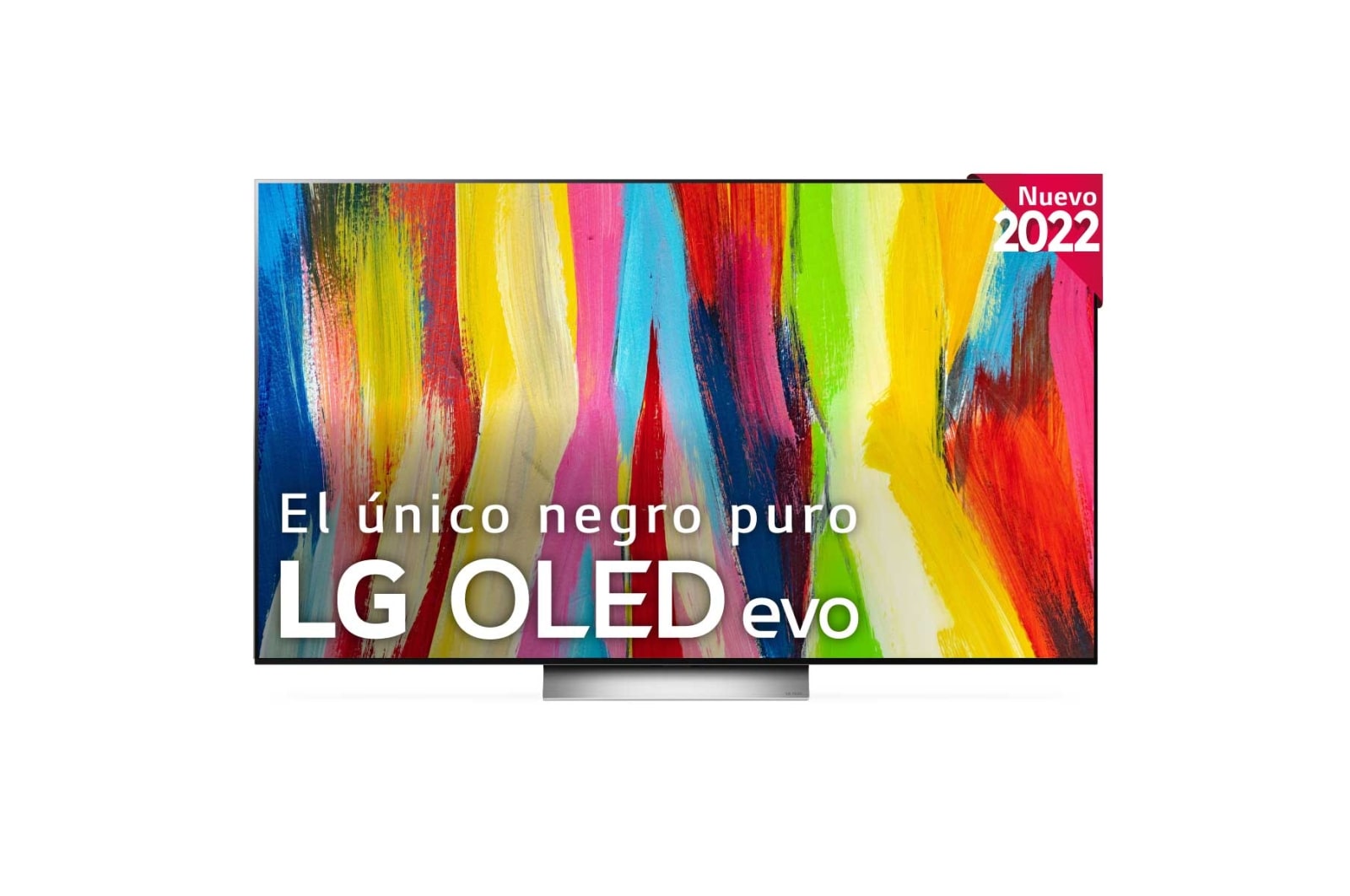 LG Televisor LG 4K OLED evo, Procesador Inteligente de Máxima Potencia 4K a9 Gen 5 con IA, compatible con el 100% de formatos HDR, HDR Dolby Vision y Dolby Atmos, Smart TV webOS22, el mejor TV para Gaming. , OLED65C25LB