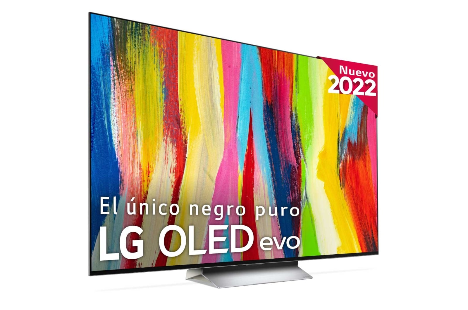 LG Televisor LG 4K OLED evo, Procesador Inteligente de Máxima Potencia 4K a9 Gen 5 con IA, compatible con el 100% de formatos HDR, HDR Dolby Vision y Dolby Atmos, Smart TV webOS22, el mejor TV para Gaming. , OLED65C25LB