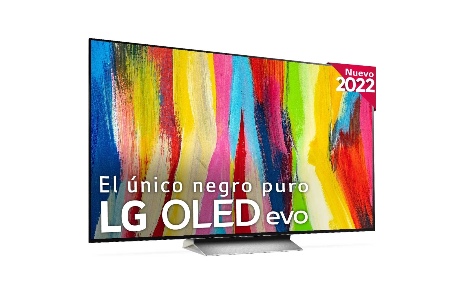 LG Televisor LG  4K OLED evo, Procesador Inteligente de Máxima Potencia 4K a9 Gen 5 con IA, compatible con el 100% de formatos HDR, HDR Dolby Vision, Dolby Atmos, Smart TV webOS22, el mejor TV para Gaming. , OLED65C26LD