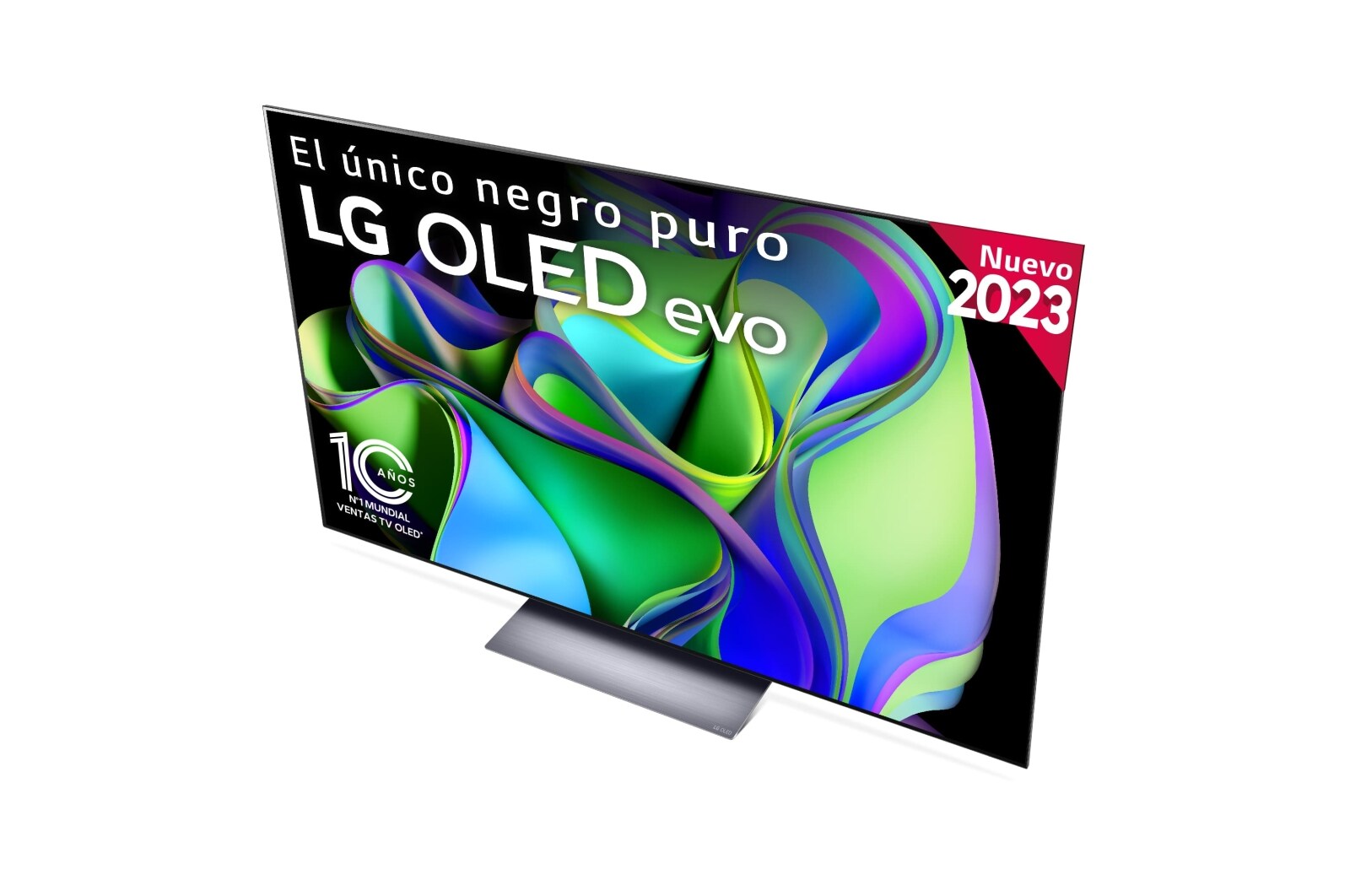 LG TV LG OLED evo 4K de 65'' C3, Procesador Máxima Potencia, Dolby Vision / Dolby ATMOS, Smart TV webOS23, el mejor TV para Gaming., OLED65C35LA