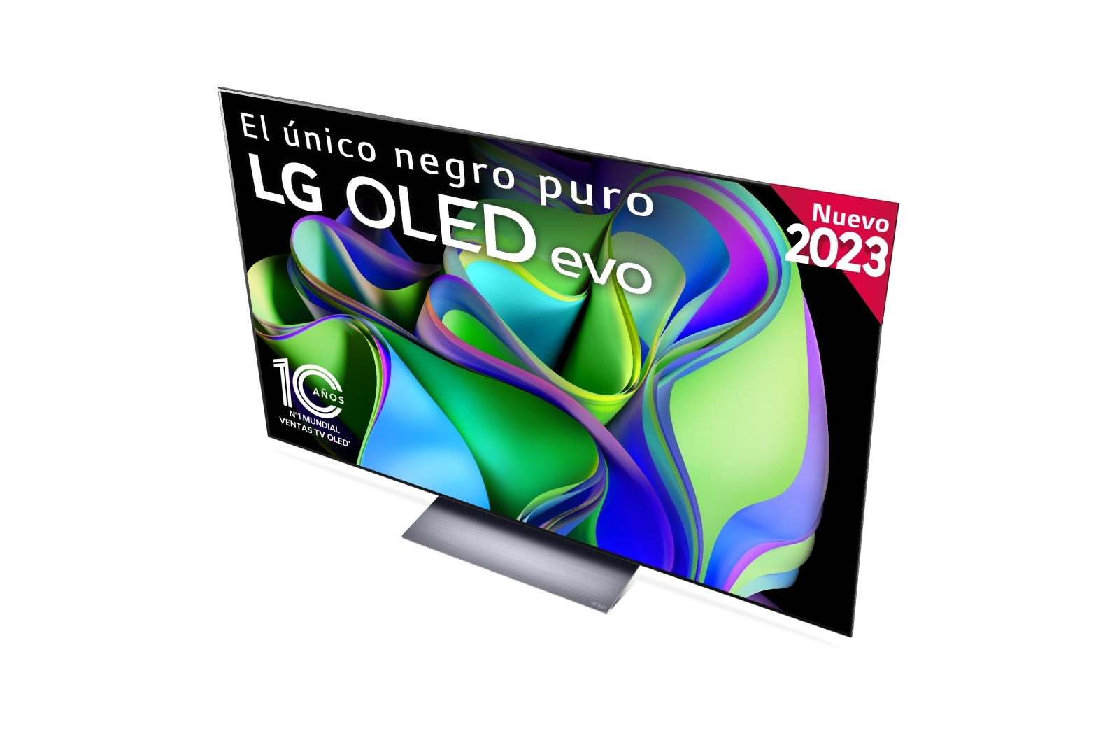 LG TV LG  OLED evo 4K de 65'' C3, Procesador Máxima Potencia, Dolby Vision / Dolby ATMOS, Smart TV webOS23, el mejor TV para Gaming., OLED65C36LC