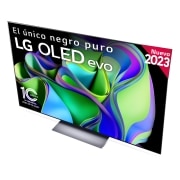 LG TV LG  OLED evo 4K de 65'' C3, Procesador Máxima Potencia, Dolby Vision / Dolby ATMOS, Smart TV webOS23, el mejor TV para Gaming., OLED65C36LC