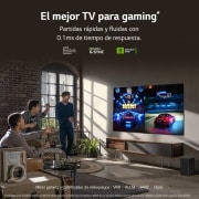 LG TV LG  OLED evo 4K de 65'' C3, Procesador Máxima Potencia, Dolby Vision / Dolby ATMOS, Smart TV webOS23, el mejor TV para Gaming., OLED65C36LC