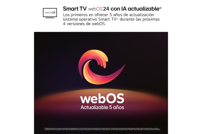 LG 65 pulgadas Smart TV LG OLED evo AI C4 4K 2024, OLED65C46LA