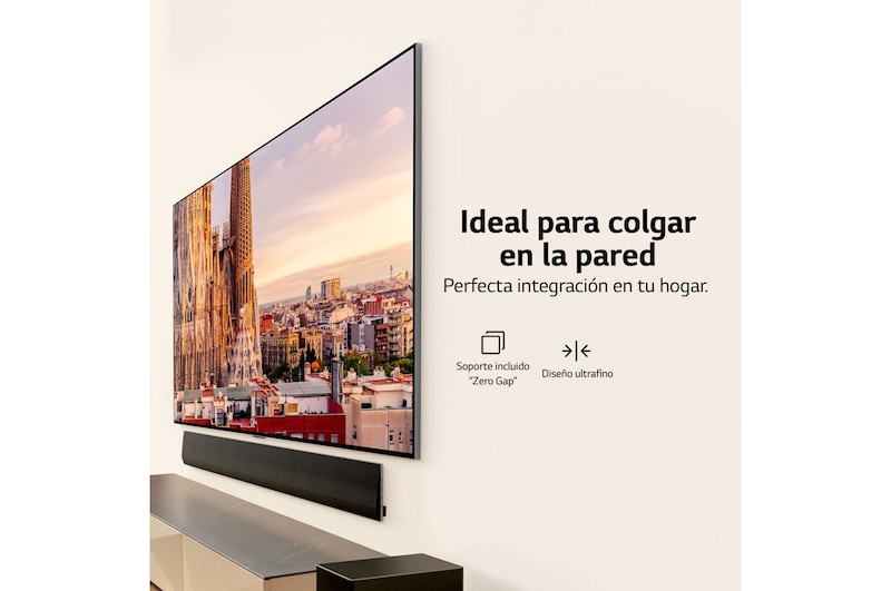 LG TV LG OLED evo 4K de 65'' G3, Procesador Máxima Potencia, Dolby Vision / Dolby ATMOS, Smart TV webOS23, el mejor TV para Gaming. Perfecta Integración en Pared., OLED65G36LA