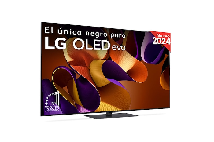 LG 65 pulgadas TV LG OLED evo* AI 4K serie G4  con Smart TV WebOS24, OLED65G46LS.OBS