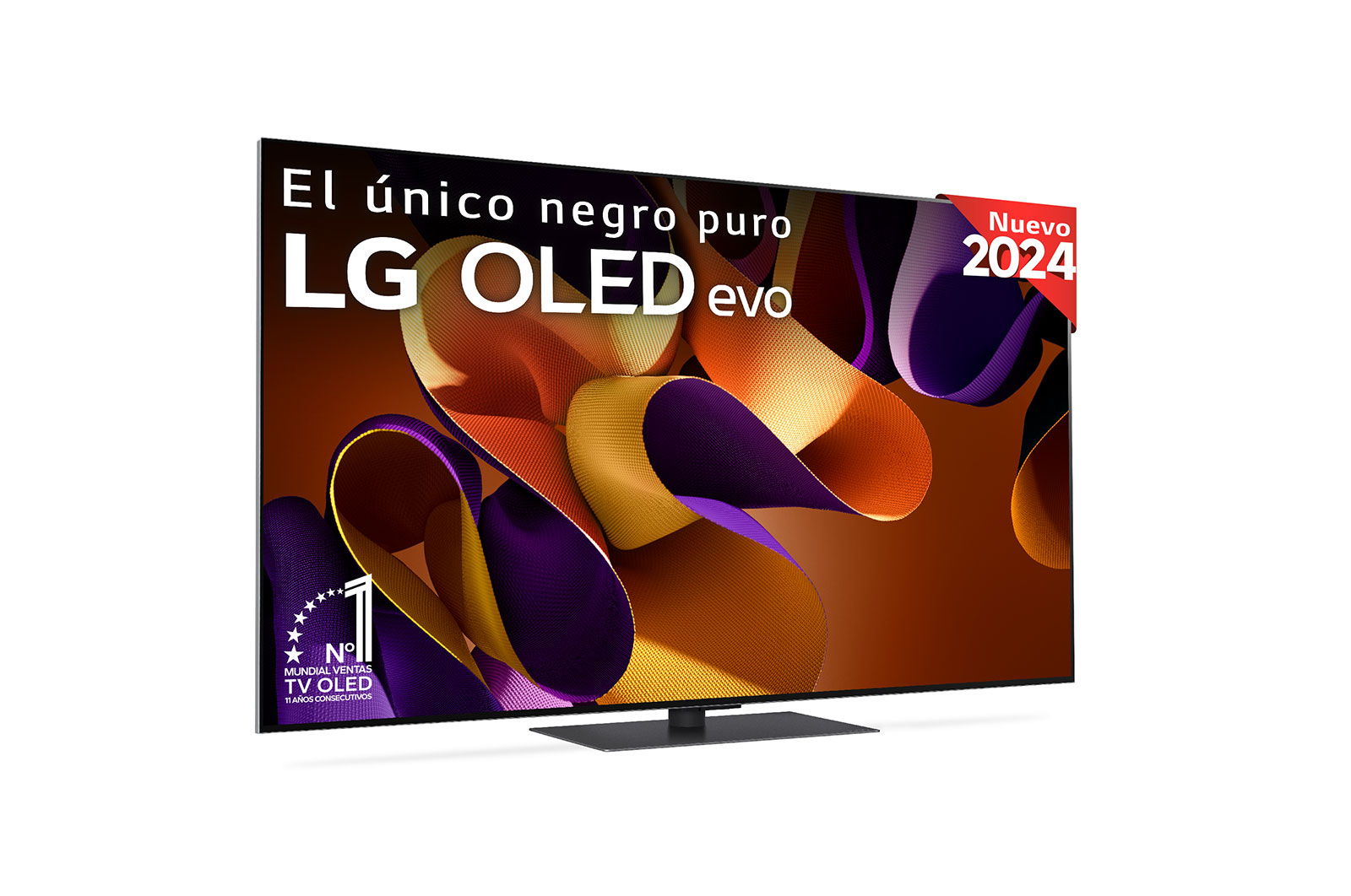 LG 65 pulgadas TV LG OLED evo* AI 4K serie G4  con Smart TV WebOS24, OLED65G46LS