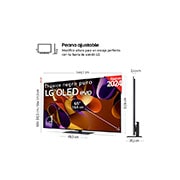 LG 65 pulgadas TV LG OLED evo* AI 4K serie G4  con Smart TV WebOS24, OLED65G46LS