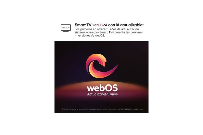 LG Outlet 77 pulgadas Smart TV LG OLED B4 4K 2024, OLED77B42LA.OUTLET