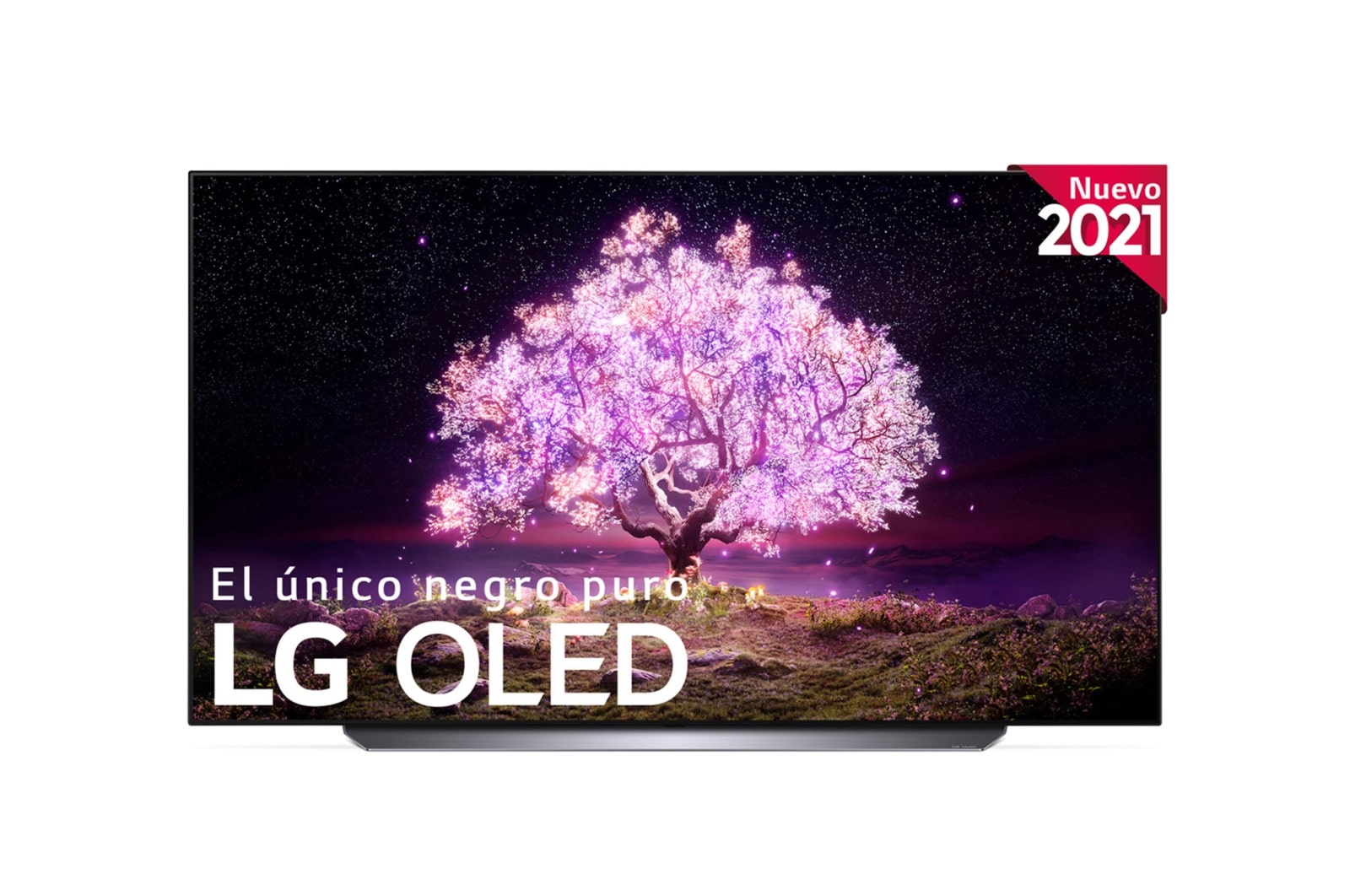 LG 4K OLED, SmartTV webOS 6.0, Procesador Inteligente 4K α9 Gen4 con AI, HDR Dolby Vision, DOLBY ATMOS [Clase de eficiencia energética G], OLED77C14LB