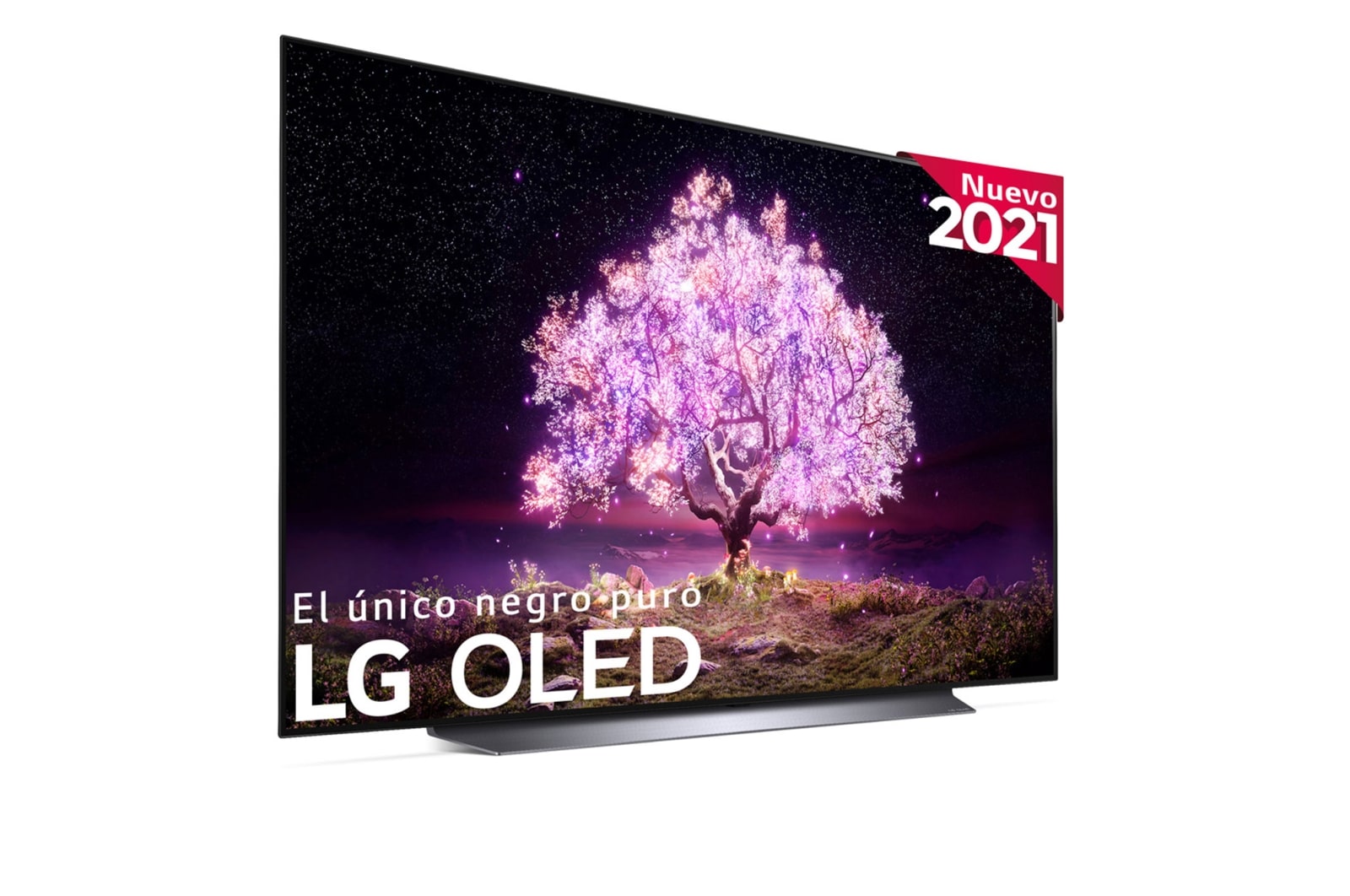 LG 4K OLED, SmartTV webOS 6.0, Procesador Inteligente 4K α9 Gen4 con AI, HDR Dolby Vision, DOLBY ATMOS [Clase de eficiencia energética G], OLED77C14LB