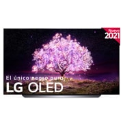 LG 4K OLED, SmartTV webOS 6.0, Procesador Inteligente 4K α9 Gen4 con AI, HDR Dolby Vision, DOLBY ATMOS [Clase de eficiencia energética G], OLED77C14LB