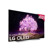 LG 4K OLED, SmartTV webOS 6.0, Procesador Inteligente 4K α9 Gen4 con AI, HDR Dolby Vision, DOLBY ATMOS [Clase de eficiencia energética G], OLED77C15LA