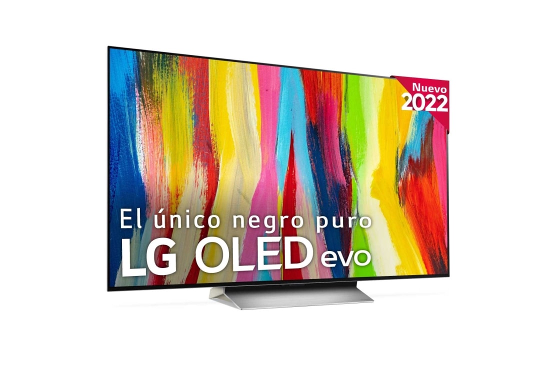 LG Televisor LG 4K OLED evo, Procesador Inteligente de Máxima Potencia 4K a9 Gen 5 con IA, compatible con el 100% de formatos HDR, HDR Dolby Vision y Dolby Atmos, Smart TV webOS22, el mejor TV para Gaming. , OLED77C25LB