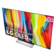 LG Televisor LG 4K OLED evo, Procesador Inteligente de Máxima Potencia 4K a9 Gen 5 con IA, compatible con el 100% de formatos HDR, HDR Dolby Vision y Dolby Atmos, Smart TV webOS22, el mejor TV para Gaming. , OLED77C25LB