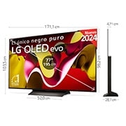 LG 77 pulgadas Smart TV LG OLED evo AI C4 4K 2024, OLED77C45LA