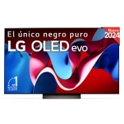 LG 77 pulgadas TV LG OLED AI 4K serie C4  con Smart TV WebOS24, OLED77C46LA