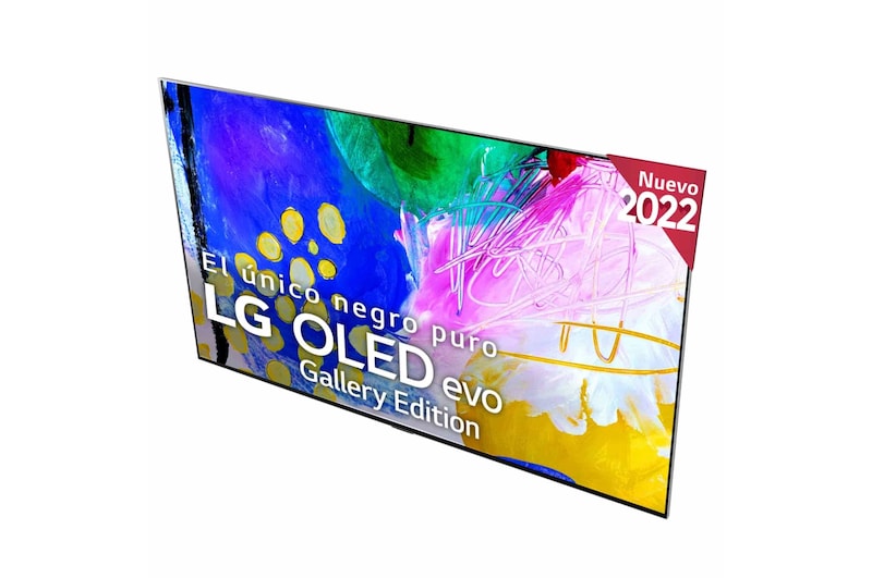 LG Televisor LG 4K OLED evo Gallery Edition, Procesador Inteligente de Máxima Potencia 4K a9 Gen 5 con IA, compatible con el 100% de formatos HDR, HDR Dolby Vision, Dolby Atmos, Smart TV webOS22, el mejor TV para Gaming.<br>Ideal para colgar en la pared., OLED77G26LA