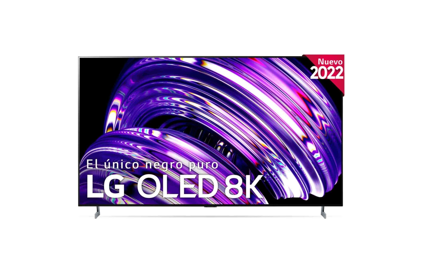 LG Televisor LG SIGNATURE 8K OLED, Procesador Inteligente de Máxima Potencia 8K a9 Gen 5 con IA, compatible con el 100% de formatos HDR, HDR Dolby Vision, Dolby Atmos, Smart TV webOS22, el mejor TV para Gaming., OLED77Z29LA