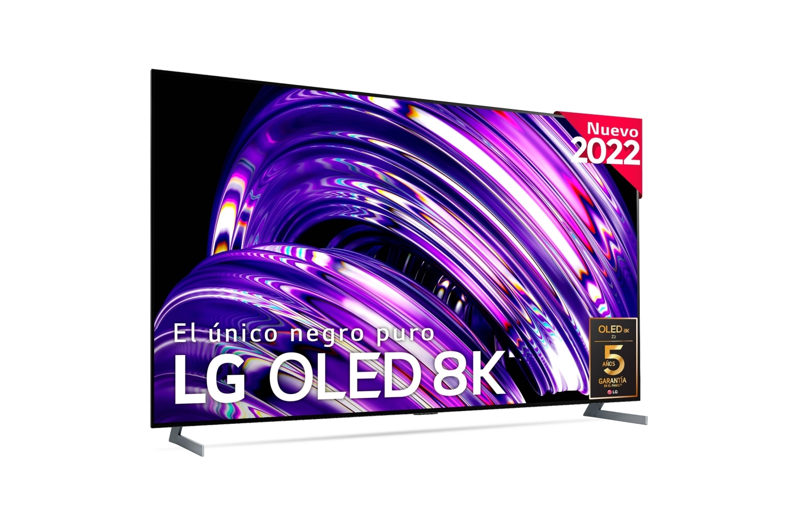 LG Televisor LG SIGNATURE 8K OLED, Procesador Inteligente de Máxima Potencia 8K a9 Gen 5 con IA, compatible con el 100% de formatos HDR, HDR Dolby Vision, Dolby Atmos, Smart TV webOS22, el mejor TV para Gaming., OLED77Z29LA