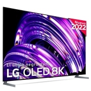 LG Televisor LG SIGNATURE 8K OLED, Procesador Inteligente de Máxima Potencia 8K a9 Gen 5 con IA, compatible con el 100% de formatos HDR, HDR Dolby Vision, Dolby Atmos, Smart TV webOS22, el mejor TV para Gaming., OLED77Z29LA