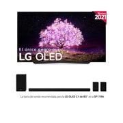 LG 4K OLED, SmartTV webOS 6.0, Procesador Inteligente 4K α9 Gen4 con AI, HDR Dolby Vision, DOLBY ATMOS [Clase de eficiencia energética G], OLED83C14LA