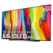 LG Televisor LG 4K OLED evo, Procesador Inteligente de Máxima Potencia 4K a9 Gen 5 con IA, compatible con el 100% de formatos HDR, HDR Dolby Vision y Dolby Atmos, Smart TV webOS22, el mejor TV para Gaming. , OLED83C24LA