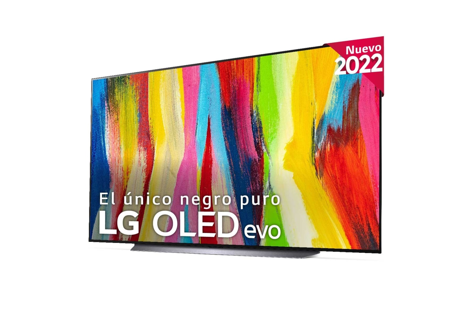 LG Televisor LG  4K OLED evo, Procesador Inteligente de Máxima Potencia 4K a9 Gen 5 con IA, compatible con el 100% de formatos HDR, HDR Dolby Vision, Dolby Atmos, Smart TV webOS22, el mejor TV para Gaming. , OLED83C26LA