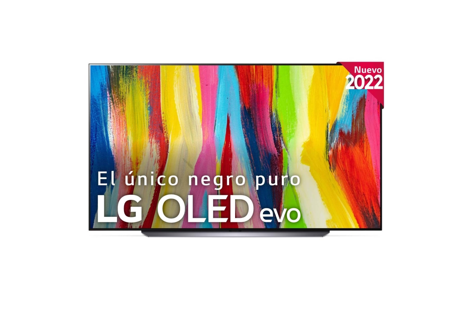 LG Televisor LG  4K OLED evo, Procesador Inteligente de Máxima Potencia 4K a9 Gen 5 con IA, compatible con el 100% de formatos HDR, HDR Dolby Vision, Dolby Atmos, Smart TV webOS22, el mejor TV para Gaming. , OLED83C26LA