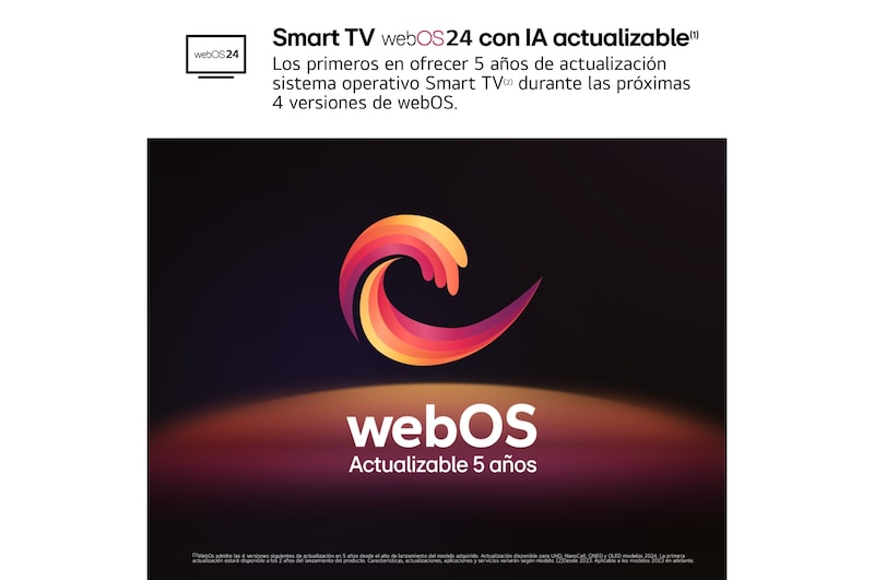 LG 83 pulgadas Smart TV LG OLED evo AI C4 4K 2024, OLED83C46LA.OUTLET