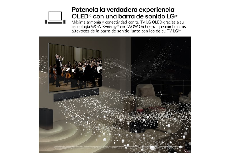 LG 83 pulgadas Smart TV LG OLED evo AI C4 4K 2024, OLED83C46LA.OUTLET