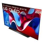 LG 83 pulgadas TV LG OLED AI 4K serie C4  con Smart TV WebOS24, OLED83C46LA