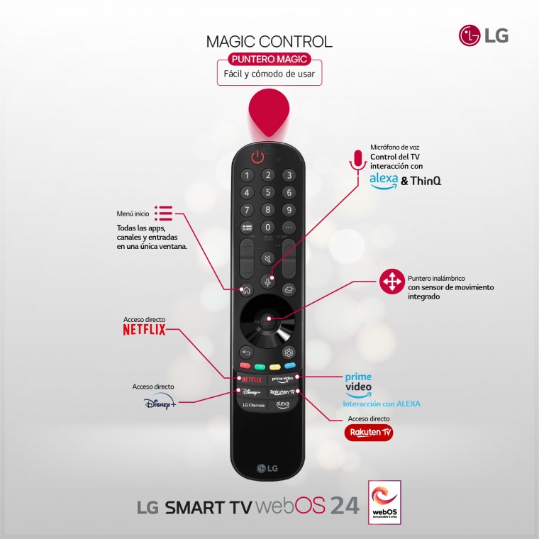 LG TV LG OLED evo 83 pulgadas Smart TV + Barra de Sonido LG SC9S, OLED83C4LA.ESB2