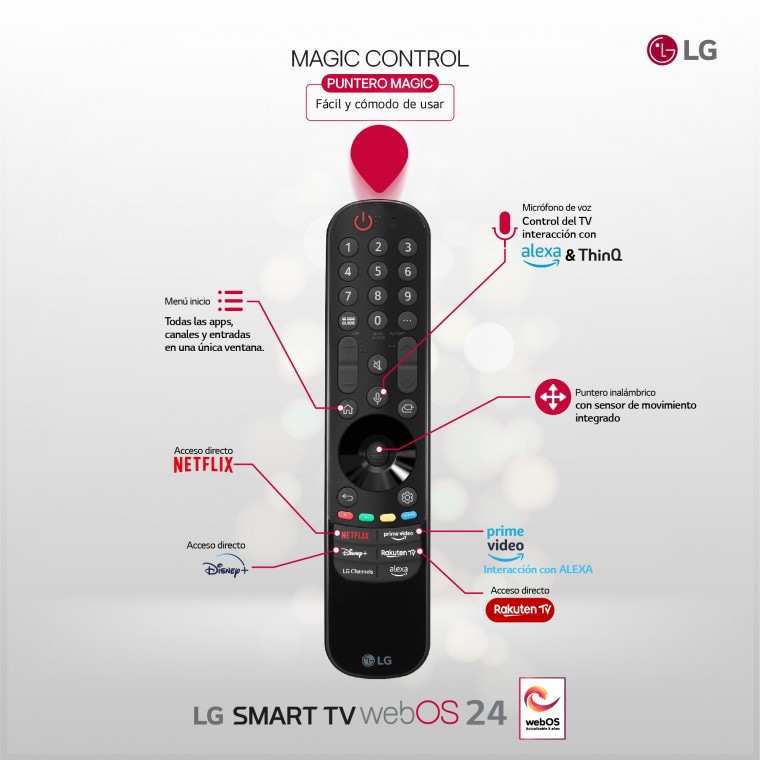 LG TV LG OLED evo 83 pulgadas Smart TV + Barra de Sonido LG SC9S, OLED83C4LA.ESB2