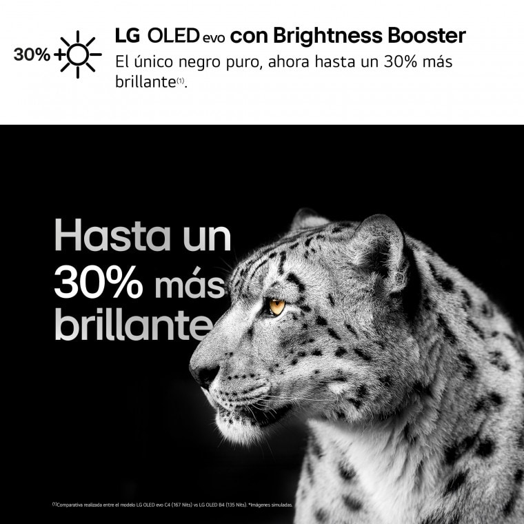 LG TV LG OLED evo 83 pulgadas Smart TV + Barra de Sonido LG SC9S, OLED83C4LA.ESB2