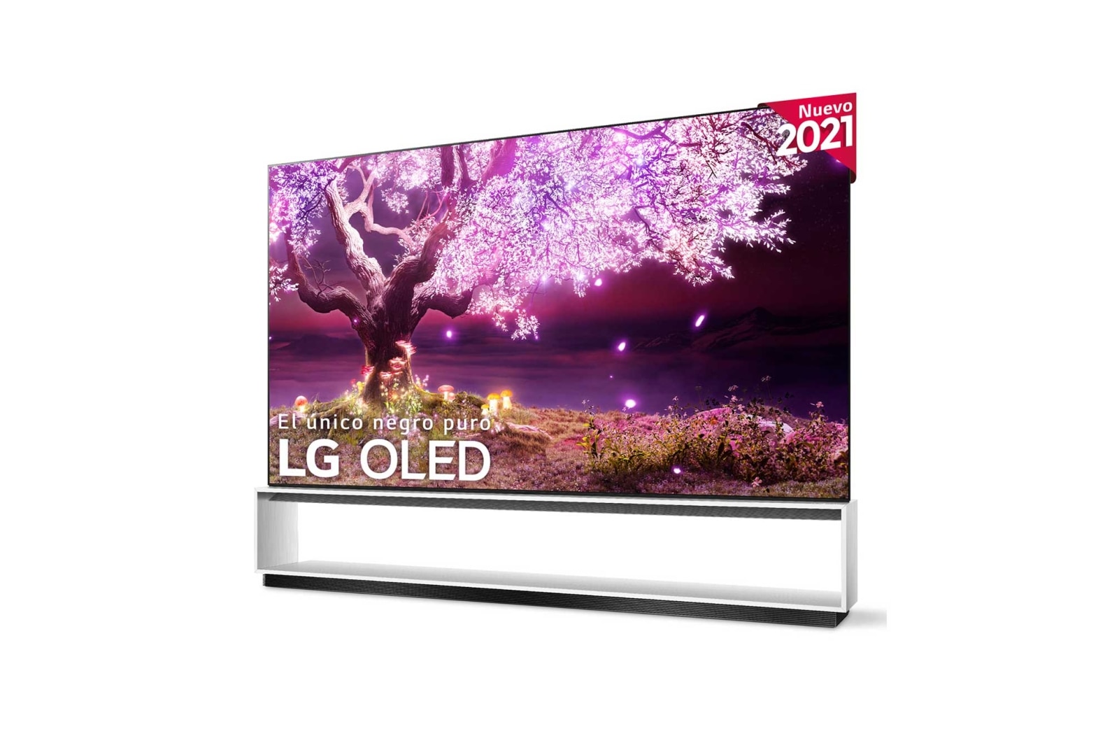 LG SIGNATURE 8K OLED, SmartTV webOS 6.0, Procesador Inteligente 8K α9 Gen4 con AI, HDR Dolby Vision, DOLBY ATMOS [Clase de eficiencia energética G], OLED88Z19LA