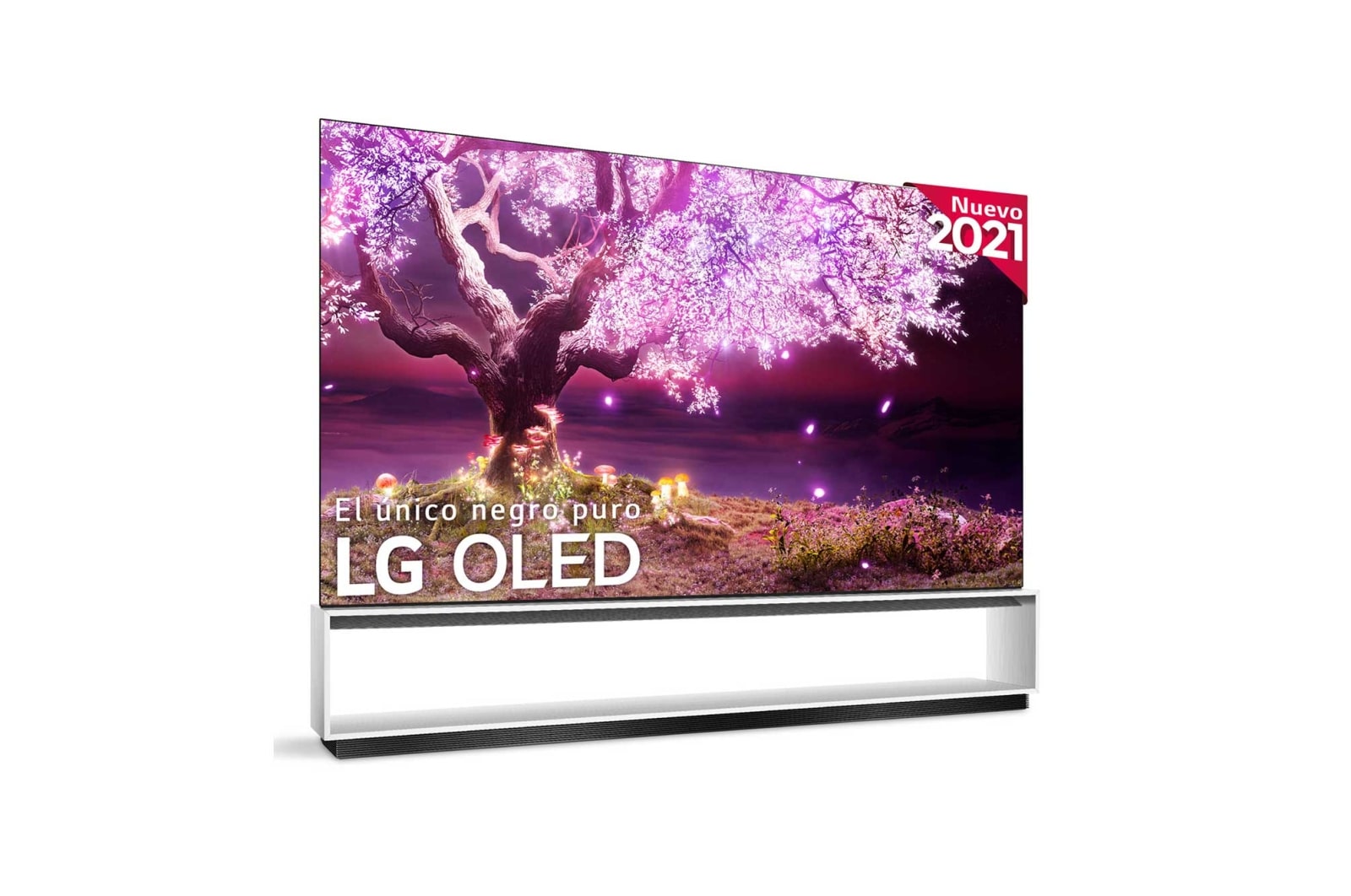 LG SIGNATURE 8K OLED, SmartTV webOS 6.0, Procesador Inteligente 8K α9 Gen4 con AI, HDR Dolby Vision, DOLBY ATMOS [Clase de eficiencia energética G], OLED88Z19LA