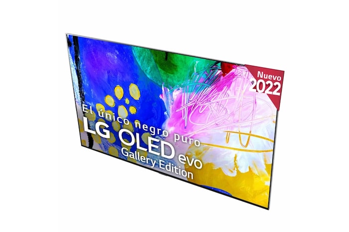 LG Televisor LG 4K OLED evo Gallery Edition, Procesador Inteligente de Máxima Potencia 4K a9 Gen 5 con IA, compatible con el 100% de formatos HDR, HDR Dolby Vision, Dolby Atmos, Smart TV webOS22, el mejor TV para Gaming.<br>Ideal para colgar en la pared., OLED97G29LA
