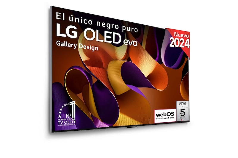 LG 65 pulgadas Smart TV LG OLED evo AI G4 4K 2024, OLED65G45LW